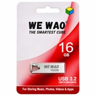We wao 16 GB Pendrive USB 3.2 Metal Case (Silver)